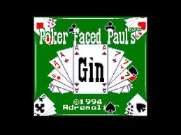Poker Faced Paul’s Gin
